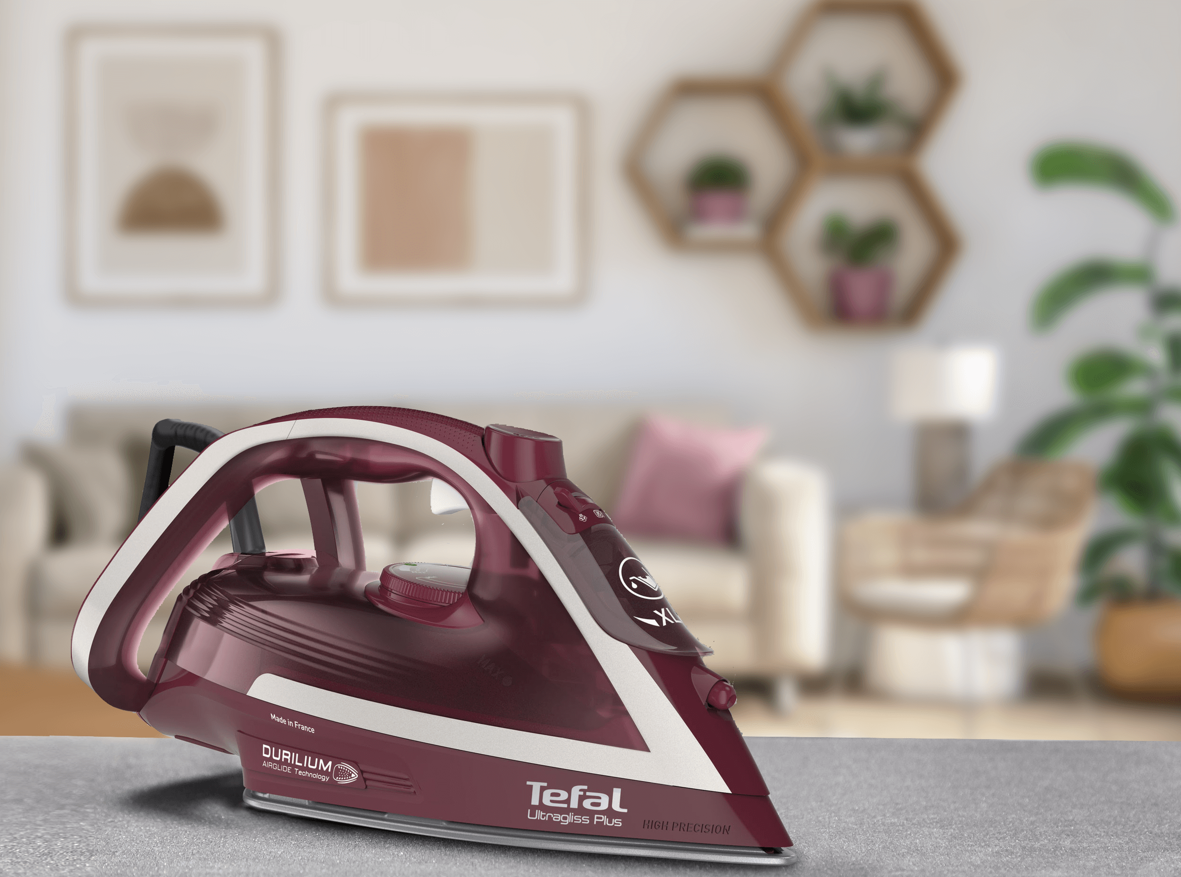 Ferro Da Stiro Tefal Ultragliss Anti-Calc Plus | 2800W Piastra Durilium | Sistema Anticalcare | Garanzia 10 Anni - Foto 9