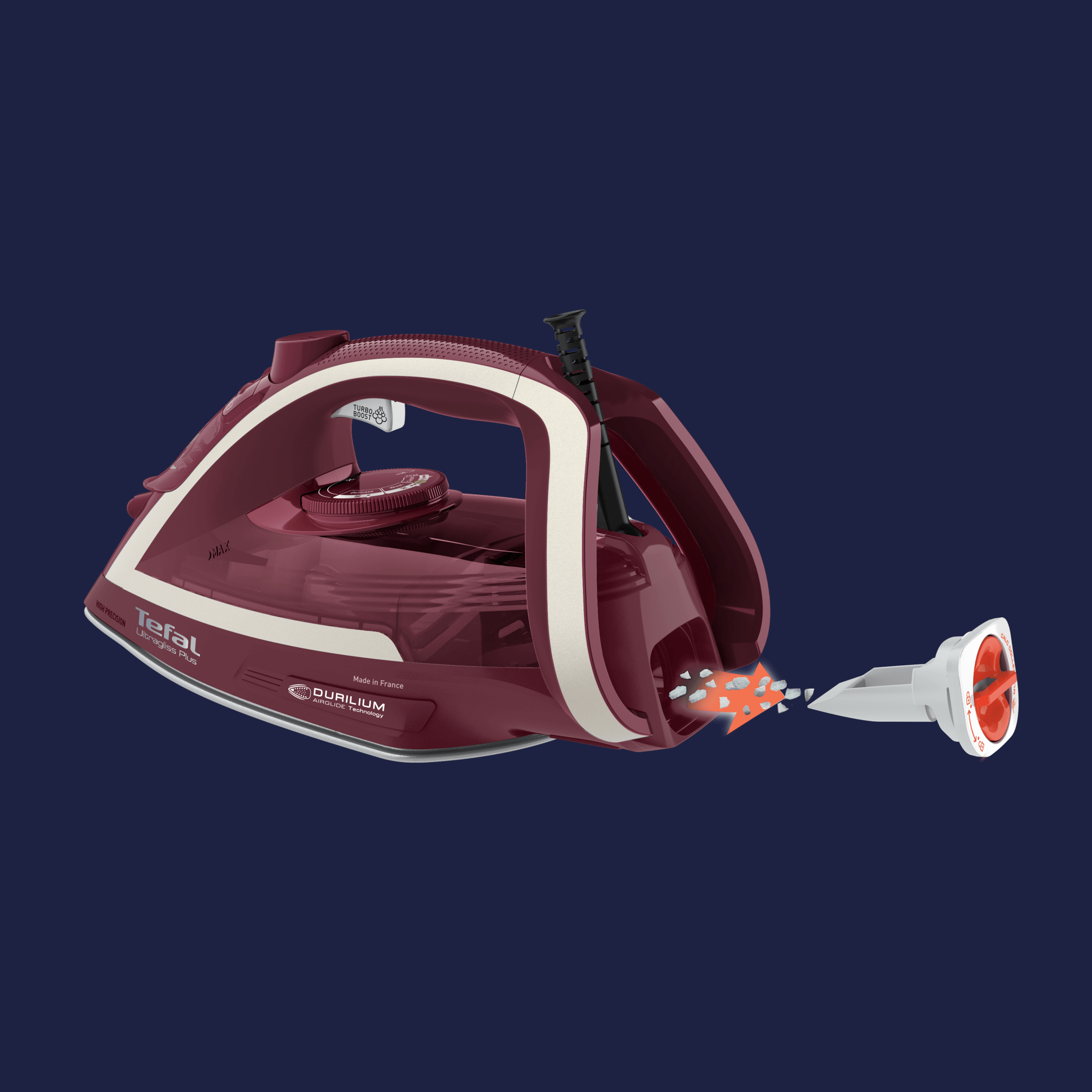 Tefal Ultragliss Anti Calc Plus Steam Iron FV6845