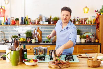 JAMIE OLIVER Jamie Oliver Premium Stainless Steel Frying Pan 24cm H8030444