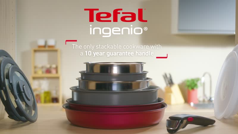TEFAL Ingenio Preference Induction Stainless Steel 12-piece Set